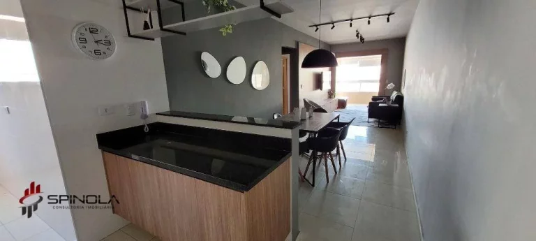 Imagem Apartamento com 2 dormitórios à venda, 84 m² por R$ 685.000,00 - Aviação - Praia Grande/SP