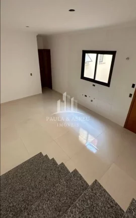 Imagem Cobertura à partir de 80m², 2 Dormitórios 1 com Sacada, Escada interna, Elevador até a Cobertura no Jardim Alvorada, santo André