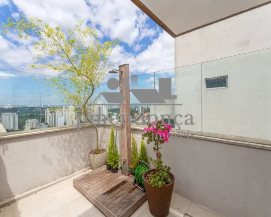 Imagem Cobertura Duplex com 4 quartos sendo 3 suI­tes e 6 vagas, 534m2
