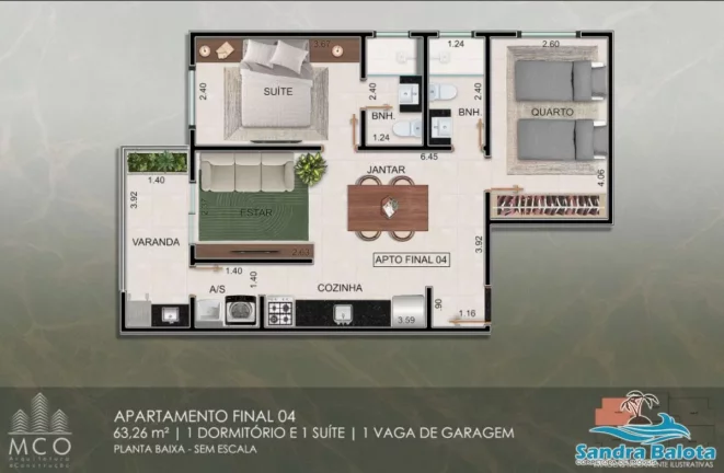 Imagem Lofts e apartamentos no centro de Ubatuba