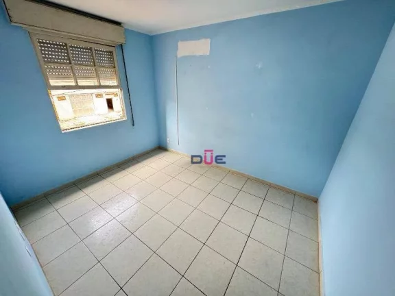 Imagem Apartamento de frente no 1º andar em predinho com 2 dormitórios à venda, 60 m² por R$ 318.000 - Campo Grande - Santos/SP