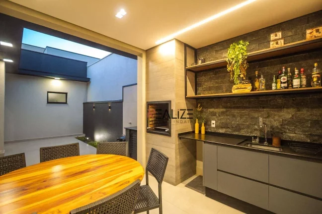 Imagem Casa mobiliada com 3 dormitórios à venda, 140 m² por R$ 1.290.000 - Condomínio Park Gran Reserve - Indaiatuba/SP