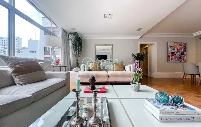 Imagem Apartamento com excelente reforma numa das melhores localizações do Jardim Paulista. Com espaços ...