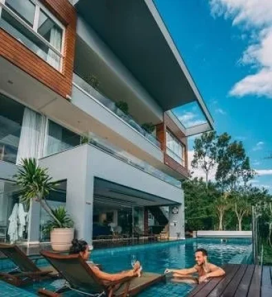 Imagem Casa com 6 dormitórios à venda, 1200 m² - Cacupé - Florianópolis/SC