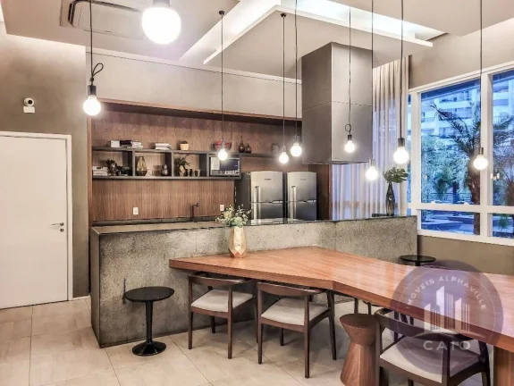 Imagem Apartamento mobiliado para aluguel, 50 m² por R$ 4.850,00 - Alphaville/SP
