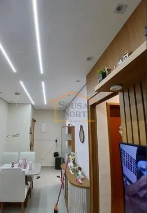 Imagem Apartamento térreo com 71m², 2 dormitórios, sala com painel planejado, cozinha planejada, banheir...