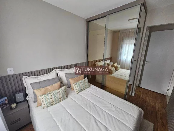 Imagem Apartamento com 2 quartos à venda, 56 m² por R$ 430.000 - Vila Galvão - Guarulhos/SP