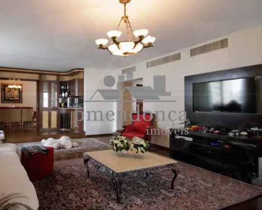 Imagem Apartamento Higienópolis em andar alto, com 327m² bem distribuído e uma vista maravilhosa.