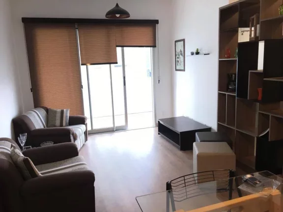 Imagem Flat para venda possui 50 metros quadrados com 1 quarto em Santo Amaro