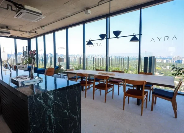 Imagem Apartamento para alugar com 1 quarto no condomínio Ayra Pinheiros, São Paulo - SP