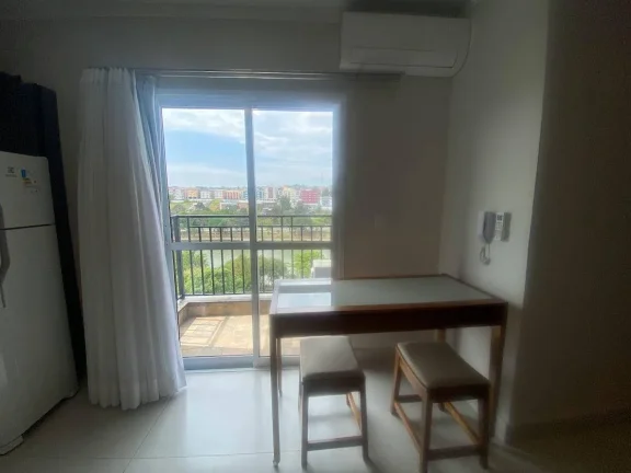 Imagem Apartamento mobiliado c/ vista incrível frente ao Lago do Taboão