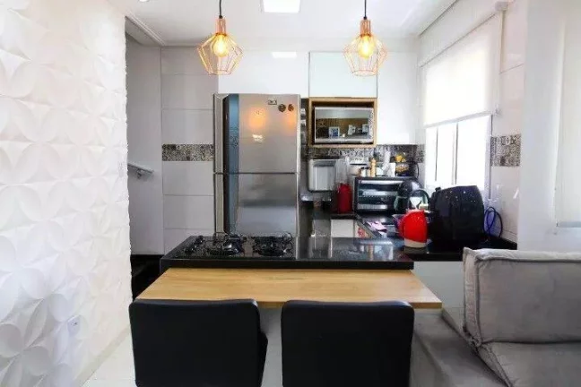 Imagem Cobertura com 2 dormitórios, 55 m² - venda por R$ 430.000 ou aluguel por R$ 2.331/mês - Jardim Santo Alberto - Santo André/SP