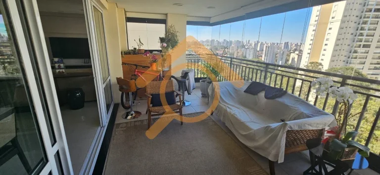 Imagem Apartamento de luxo no Condomínio Domínio Marajoara: 3 quartos, 3 suítes, 2 salas, 5 banheiros, 3 vagas, 190m² em SP. Venha conferir!