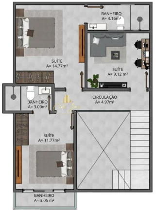 Imagem Vendo casa, 3 quartos com 2 suítes em Ingleses Norte da Ilha Sc