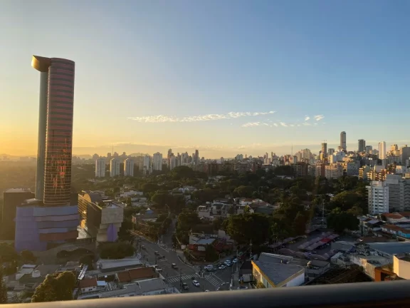 Imagem Lindo apartamento com 43 m², com acabamentos de primeira linha, fogão, armários, bancada da pia e...