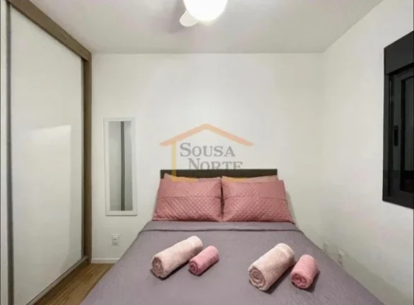 Imagem Apartamento mobiliado com 2 dormitórios, sala dois ambientes, area de serviço, cozinha com armári...