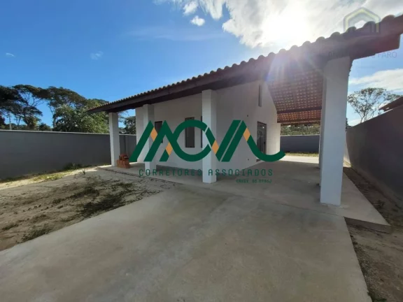 Imagem Casa para Alugar no Pontal de Itapoá - 2 Quartos, Laje, Ampla Varanda e Boa Localização