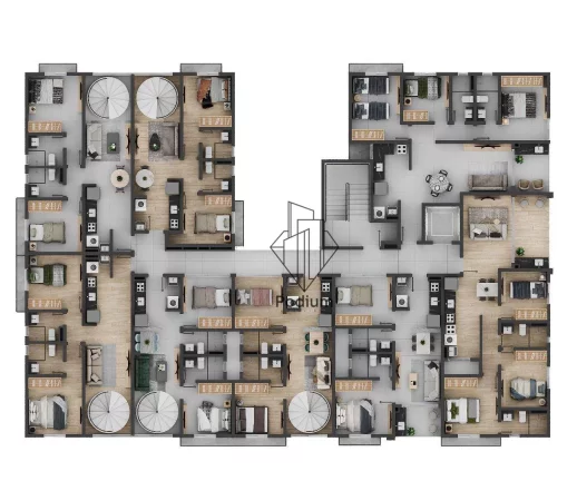 Imagem Apartamentos com varanda / sacada gourmet a 100m da BR-230 no bairro Bella Vista II / Cabedelo - AP2001
