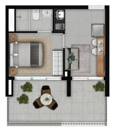 Imagem Apartamento com 2 Quartos à Venda, 58 m² em Vila Mariana - São Paulo
