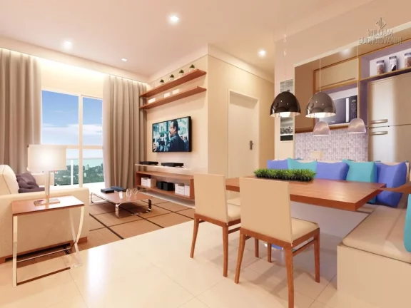 Imagem Apartamento 3 dormitórios sendo 1 suíte no coração do Guarujá