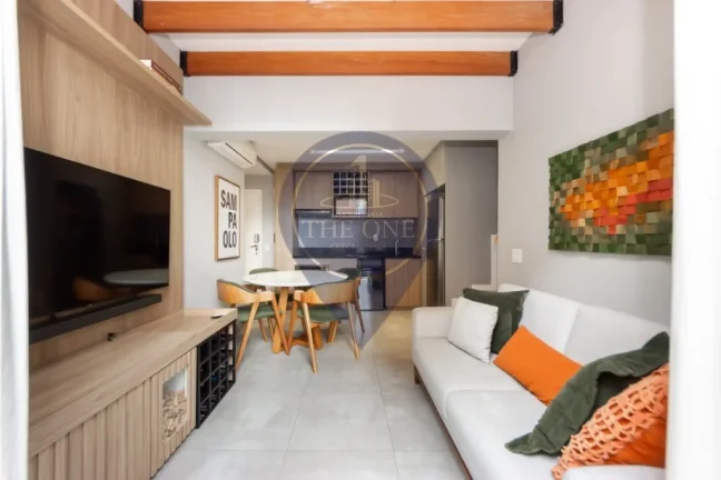 Imagem Imperdível oportunidade de adquirir um apartamento de 2 quartos com 2 suítes e 2 vagas de garagem em Pinheiros, São Paulo-SP!