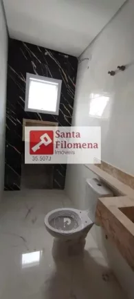 Imagem Sobrado para Venda em Santo André, Paraíso, 3 dormitórios, 1 suíte, 3 banheiros, 3 vagas