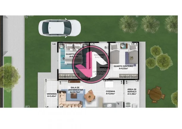 Imagem Atenção, você que busca conforto e segurança em um imóvel! Apresentamos essa encantadora Casa e...