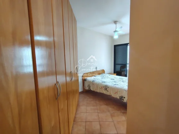 Imagem Apartamento à venda em Guarujá-SP, Morro do Maluf: 3 quartos, 1 suíte, 2 salas, 3 banheiros, 2 vagas de garagem, 126m².