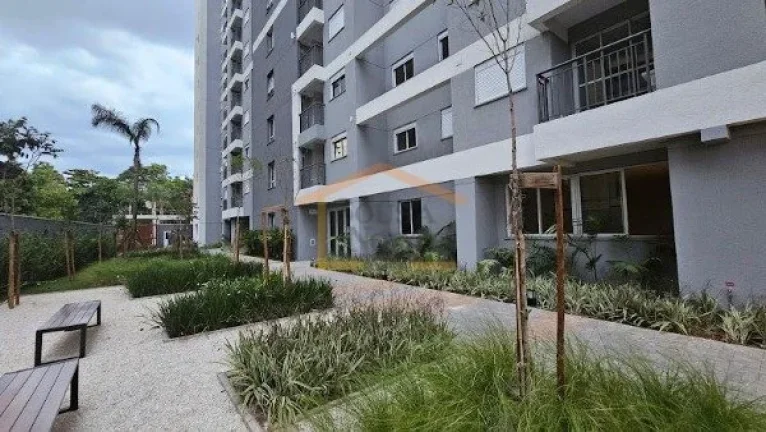 Imagem Apartamento de 41m², com 2 dormitórios, sala dois ambientes, varanda, cozinha americana e banheiro...