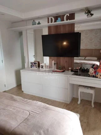 Imagem Apartamento 95m² de Alto Padrão 2 Dormitórios 1 Suíte com CLoset e Sacada (Podendo ser 3), Terraço Gourmet, 2 Vagas, Lazer Completo no Jardim Pedroso em Mauá-SP