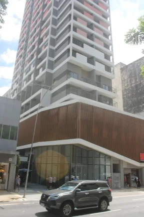 Imagem Studio 35M², 1 Suíte, 1 Banheiro, Academia, Salão de Festas, Salão de Jogos, Playground, Lavanderia Administrada pela OMO, SPA, Próximo ao Metrô.