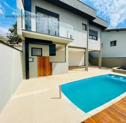 Imagem Casa 3 dormitórios com suíte, piscina e área gourmet à venda  Jardim Jaraguá, Atibaia/SP