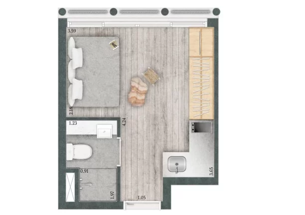Imagem APARTAMENTO RESIDENCIAL em São Paulo - SP, Consolação