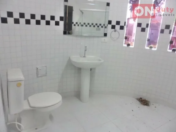Imagem Sobrado com 5 salas para alugar, 500 m² - Encruzilhada - Santos/SP