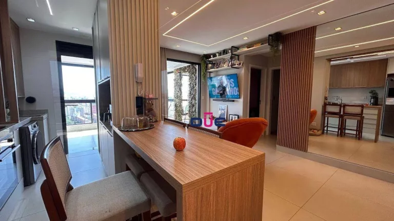 Imagem Apartamento com 2 dormitórios à venda, 82 m² por R$ 1.500.000,00 - Aparecida - Santos/SP