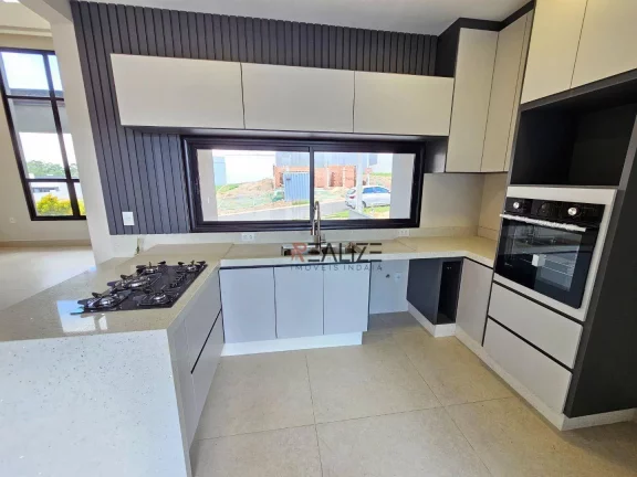 Imagem Casa moderna com moveis planejados à venda, 184 m² por R$ 1.580.000 - Condomínio Park Gran Reserve - Indaiatuba/SP