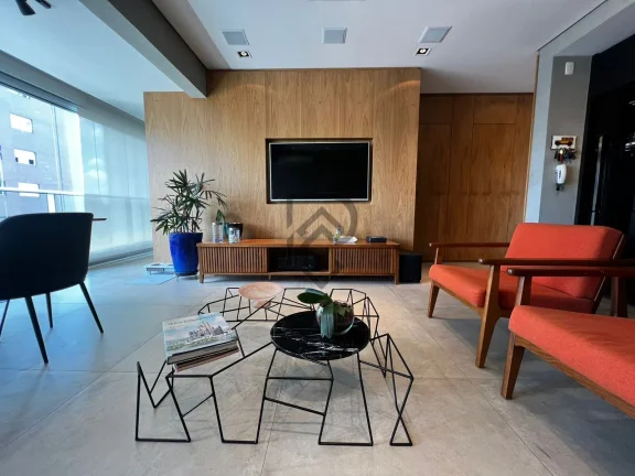 Imagem Apartamento Brooklin, pronto para morar andar alto sala ampliada