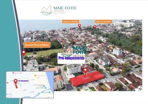 Imagem Pré-Lançamento a 500 metros da orla da Praia Itaguá.
