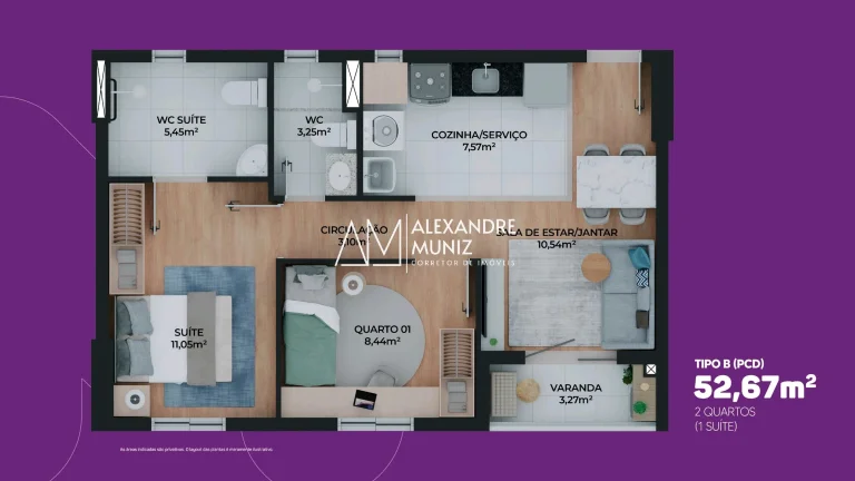 Imagem M.Lar Kennedy, lançamento, apartamentos à venda, Monte Castelo