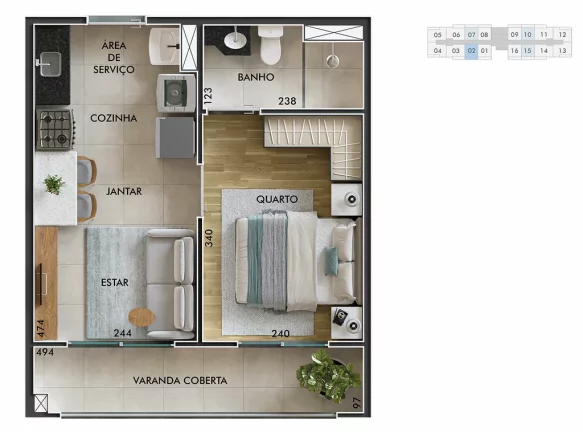 Imagem APARTAMENTO RESIDENCIAL em São Paulo - SP, Tucuruvi
