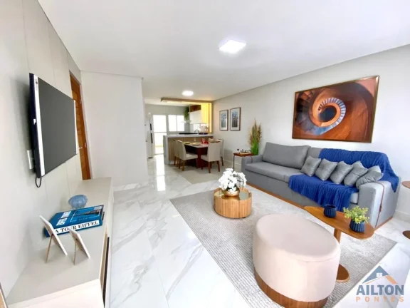 Imagem Casa com 3 Suítes Mobiliada e Decorada à Venda no Bairro Jardim Boa Vista - Guarapari/ES
