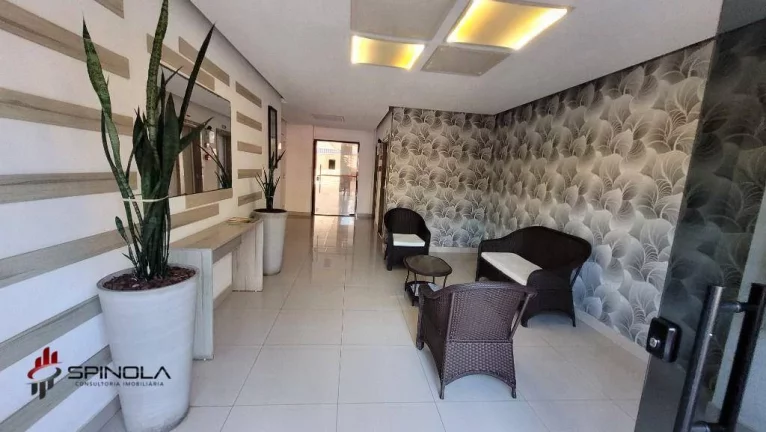 Imagem Apartamento com 1 dormitório à venda, 44 m² por R$ 275.000 - Tupi - Praia GrandeSP