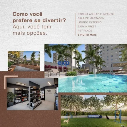 Imagem Apartamento para Venda em Rio de Janeiro, Barra Olímpica, 2 dormitórios, 1 banheiro
