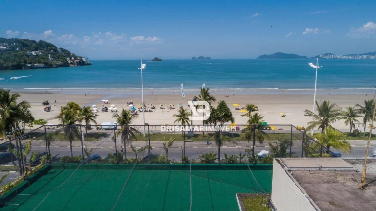 Imagem Praia da Enseada** Linda Mansão Frente Total Para o Mar**, Altíssimo Padrão, 6 Garagens, Piscina, Churrasqueira, Lago etc.. TOP!