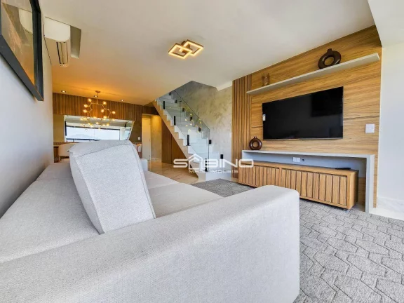 Imagem Cobertura à venda finamente mobiliada, com 5 dormitórios 3 vagas, 243 m² - Riviera de São Lourenço - Bertioga/SP