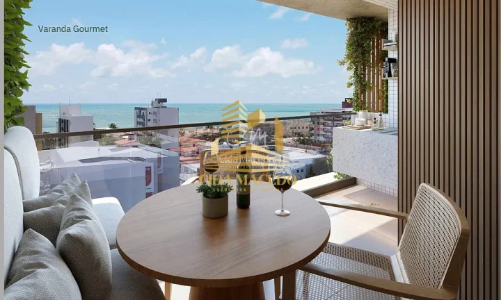 Imagem Apartamento para Venda em João Pessoa, Jardim Oceania, 3 dormitórios, 2 suítes, 3 banheiros, 2 vagas