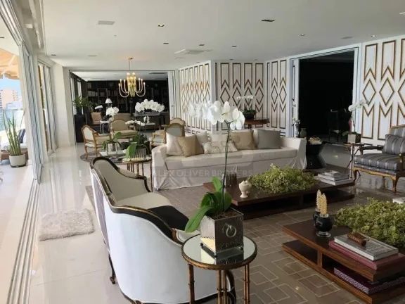Imagem Cobertura à venda na Atlântica, 6 suítes, 658m2, 4 vagas, Vistão Mar!