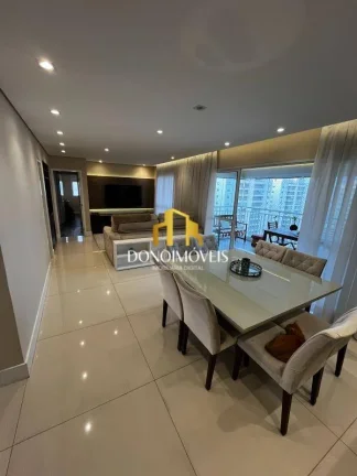 Imagem Apto venda 3 dorm, vista piscina, andar alto, 123m Cond Domo Life SBC SP