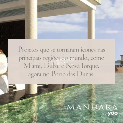 Imagem Mandara by yoo Porto das Dunas, apartamento à venda, REPASSE, Aquiraz/CE