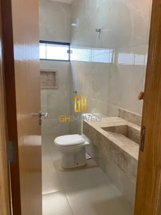 Imagem Casa com 3 quartos no Residencial Antônio Barbosa , em terreno com 150m² com 105m² de área const...